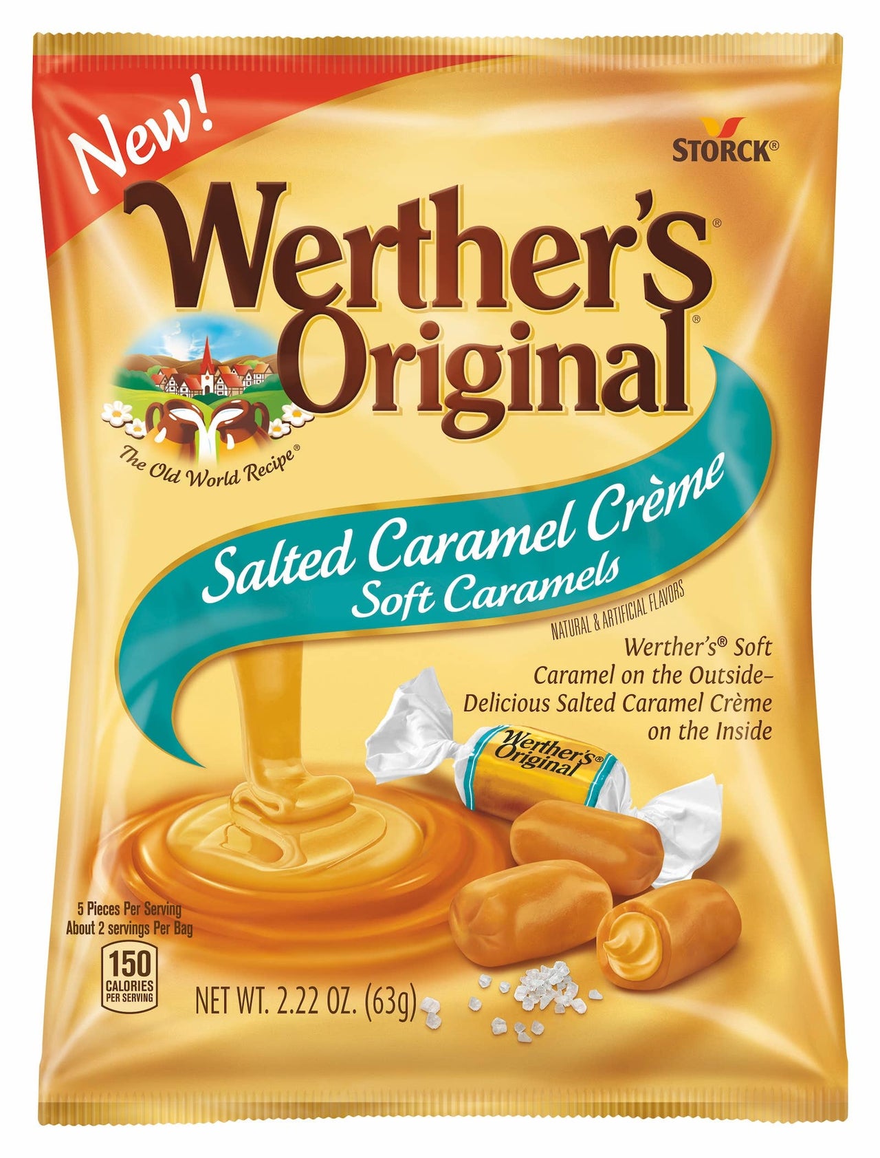 Werther's Salted Creme Soft Caramels