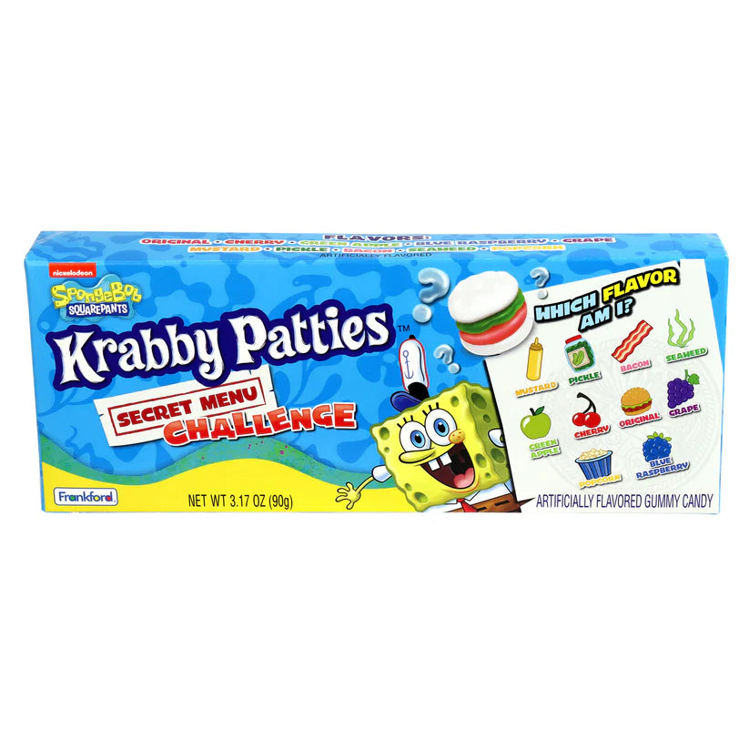 Krabby Patties Secret Menu Challenge 90g