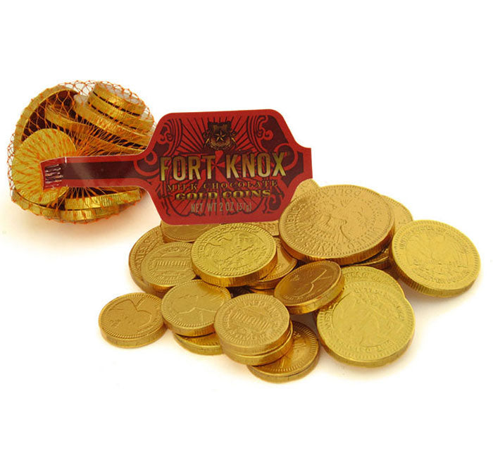 Fort Knox Chocolate Coins
