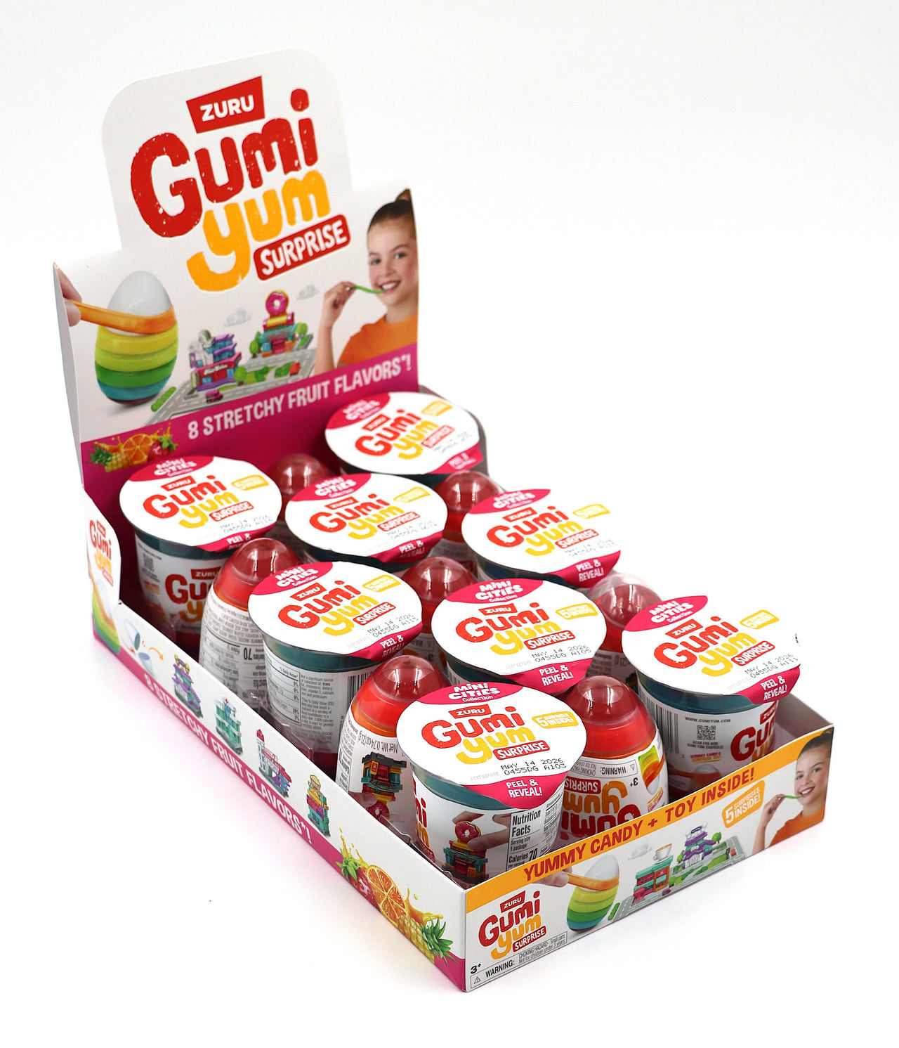 Zuru Gumi Yum Surprise Egg - Mini Cities 15ct