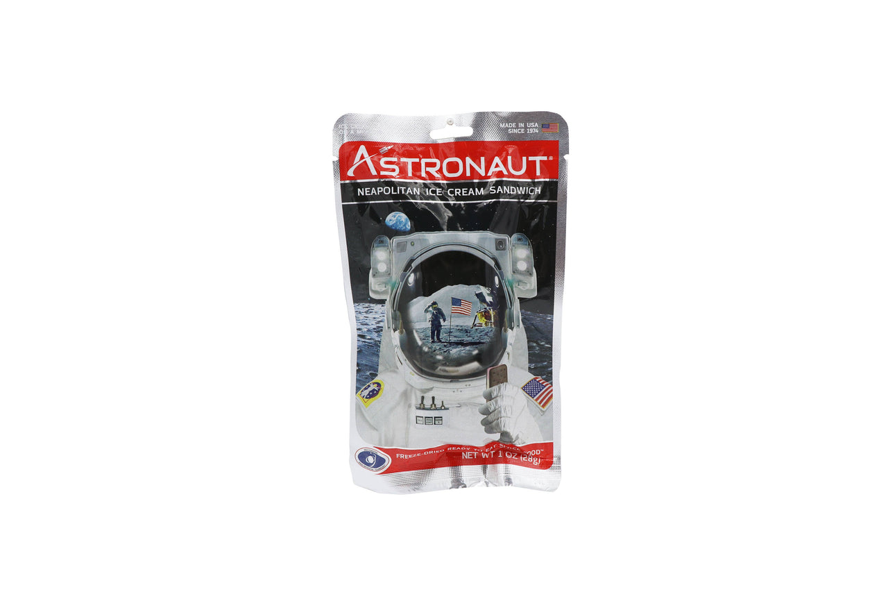 Astronaut Neapolitan Ice Cream Sandwich, Freeze Dried, 12ct