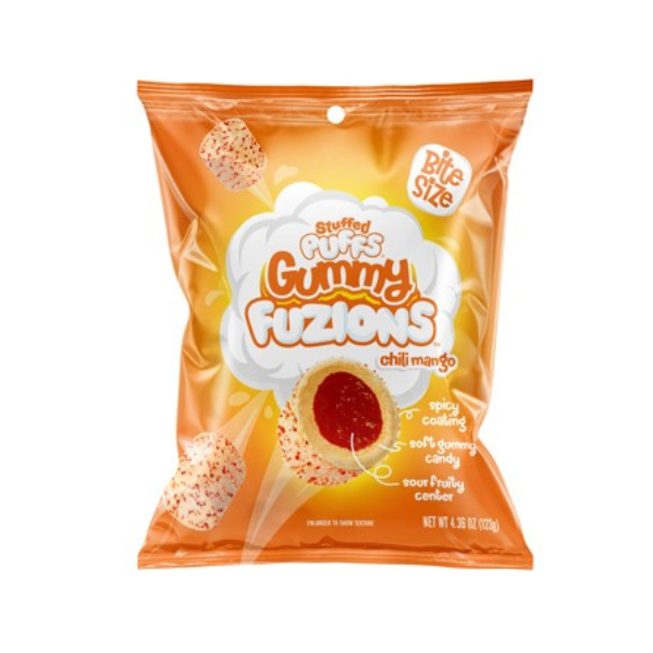 Stuffed Puffs Gummy Fuzions Chili Mango 4.36oz, 8ct
