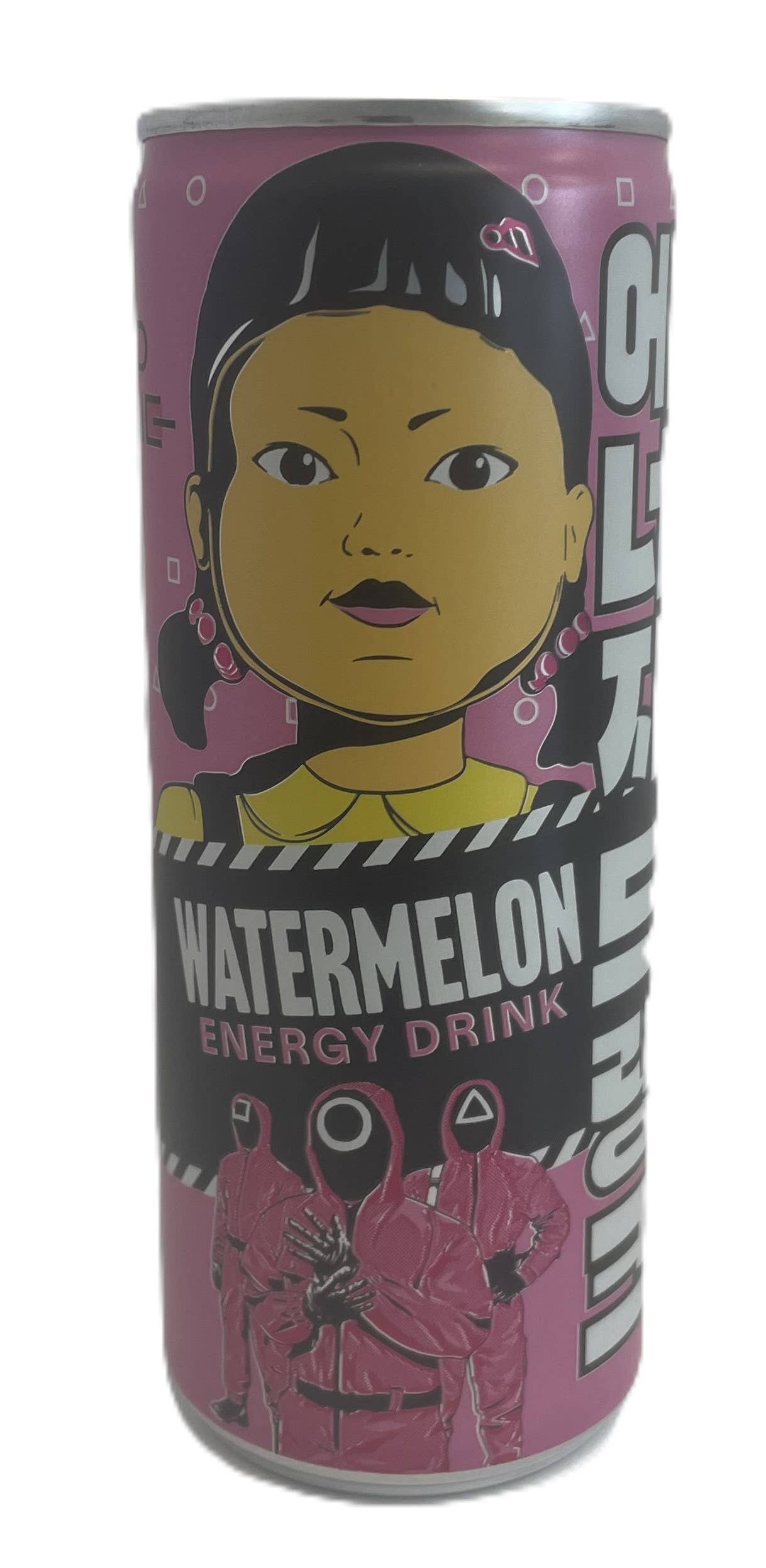 Squid Game Energy Drink - Watermelon, 250ml can LE, 24ct