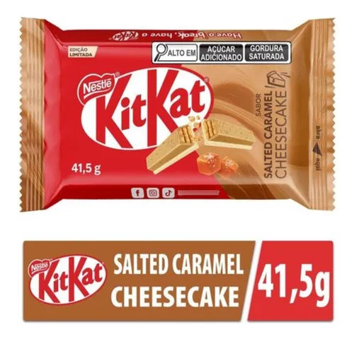 Kitkat Caramel Cheesecake