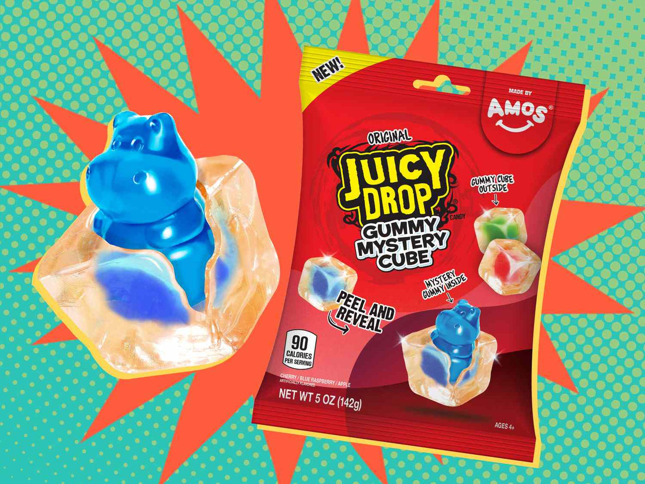 Juicy Drop Mystery Gummy Cube