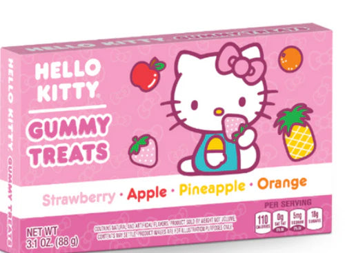 Hello Kitty - Gummy Treats - Theatre Box - 88g