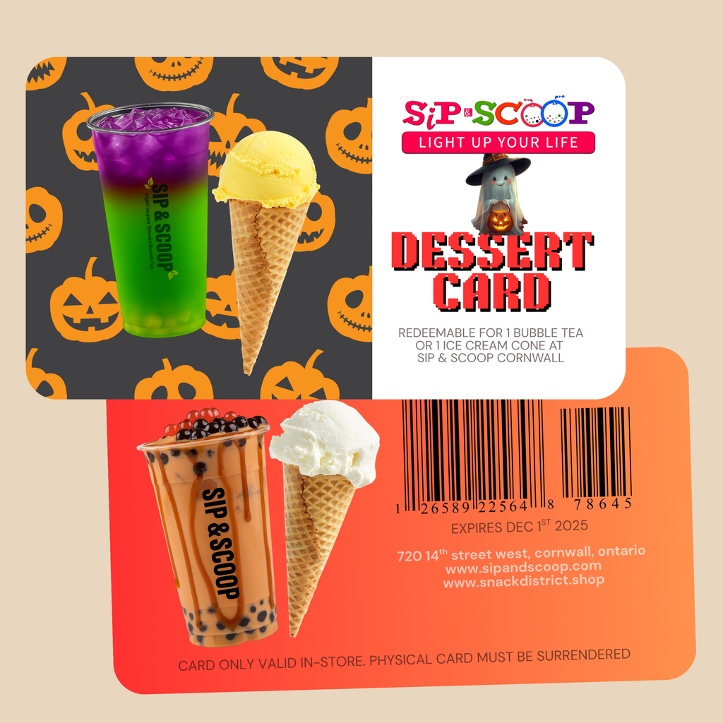 Halloween Dessert Cards - 25 Pack