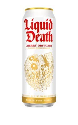 Liquid Death Cherry Obituary 12fl oz, 6ct