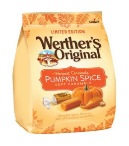Werther's Limited Edition Pumpkin Spice, 8.57oz, 8ct