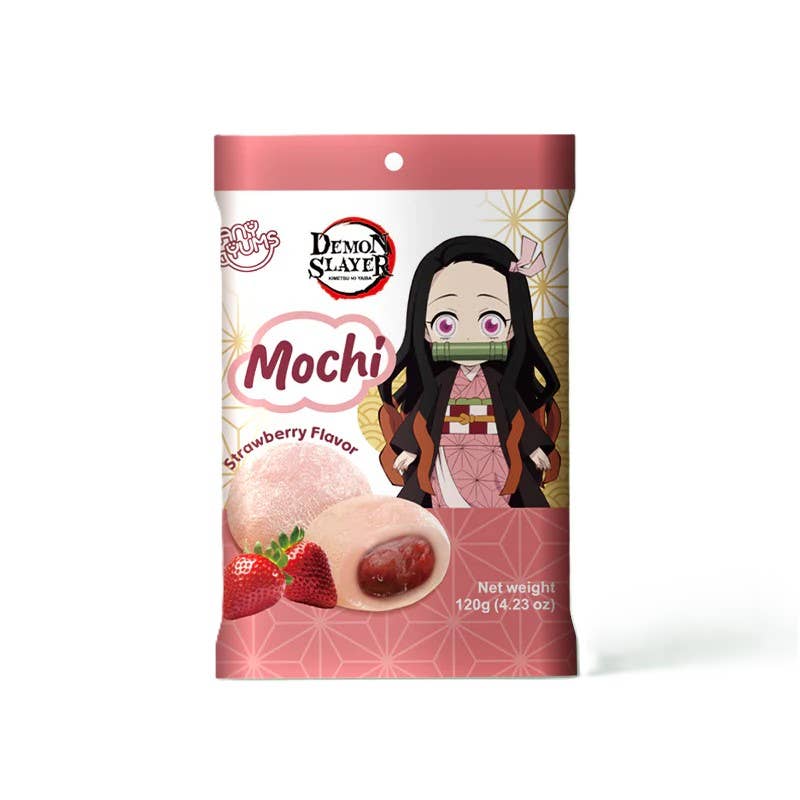 Demon Slayer Strawberry Mochi, 120g bag, 12ct
