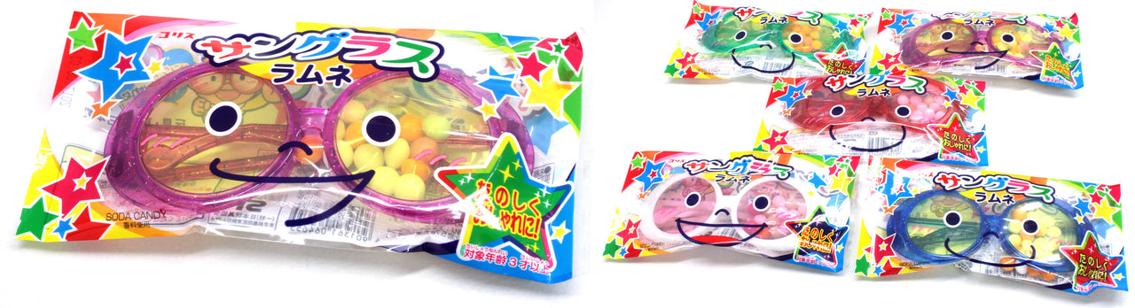 Coris Ramune Candy with Sunglasses