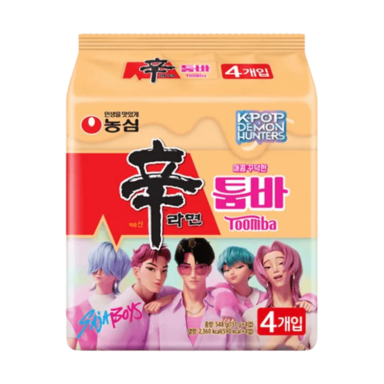 KPOP Demon Hunters Instant Ramen Noodle Soup Korean Style