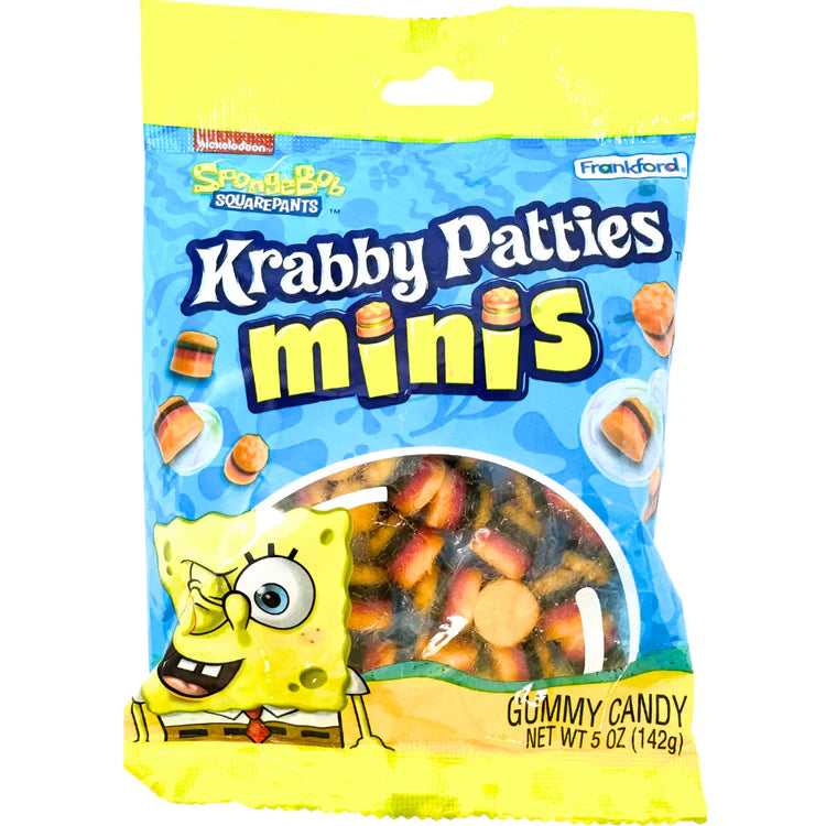 SpongeBob Krabby Patty Minis Peg Bag