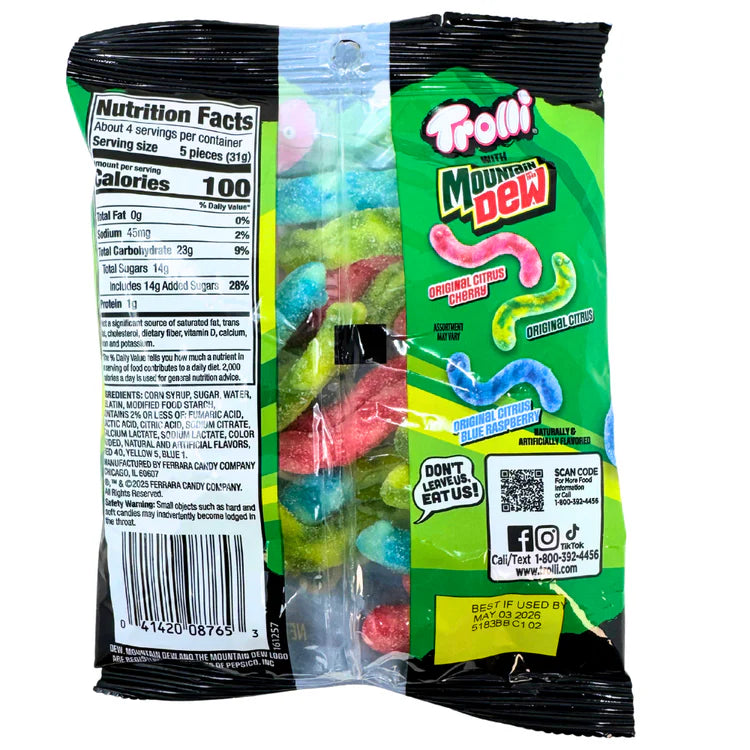 Mountain Dew Trolli Gummy